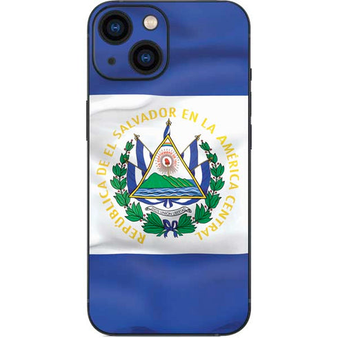 El Salvador Flag iPhone 13 Mini Skin